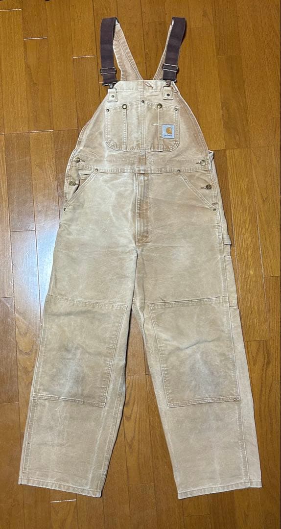 90's Carhartt ダブルニーオーバーオール W36 L30 中古・古着通販】CarHartt (カーハート) ダブルニーオーバーオール