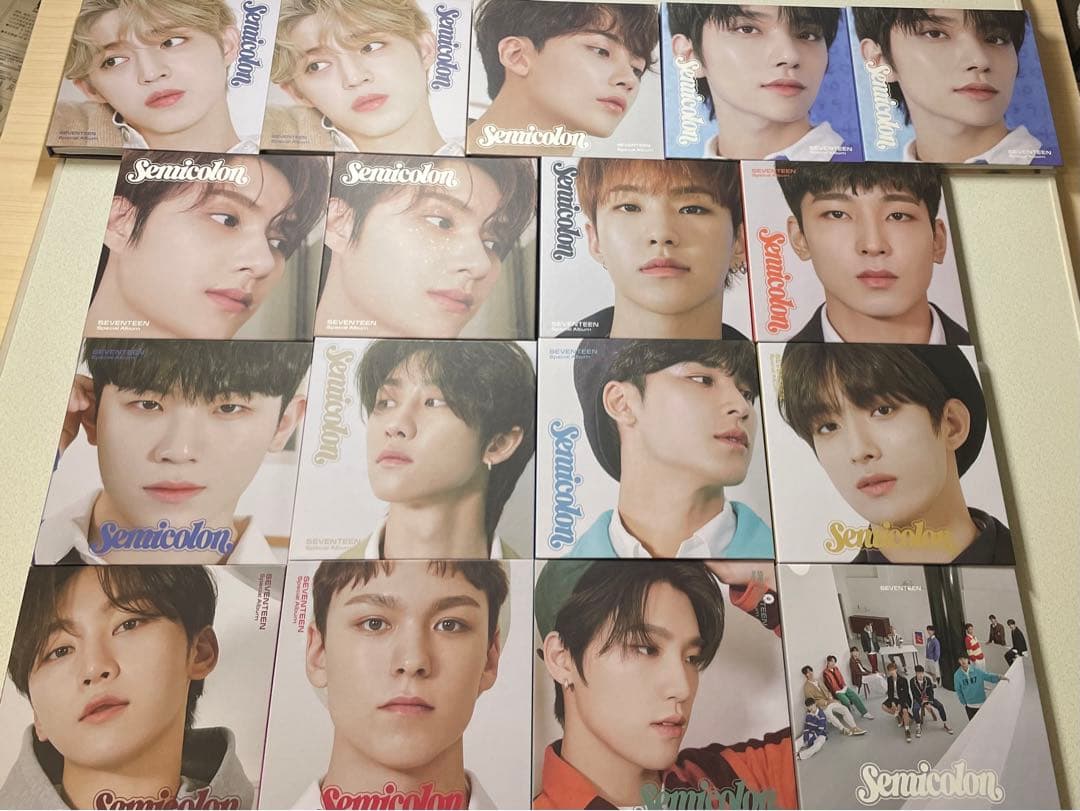SEVENTEEN セブチsemicolon セミコロン デジパックコンプリート - メルカリ