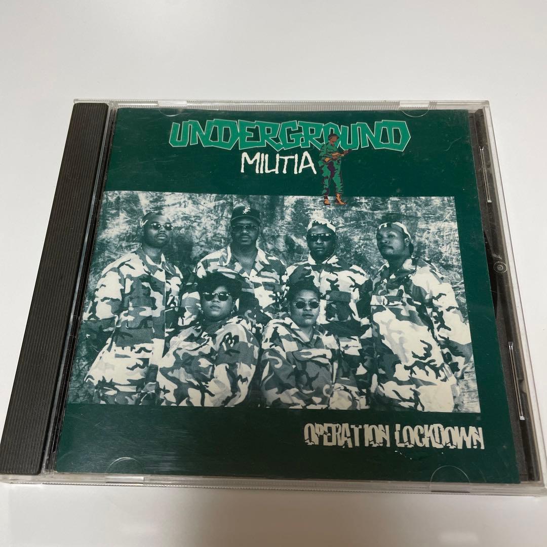 洋楽 UNDERGROUND MILITIA /OPERATION LOCKDOWN Underground Militia (Not On Label) in Gary | Rap - The Good Ol'Dayz