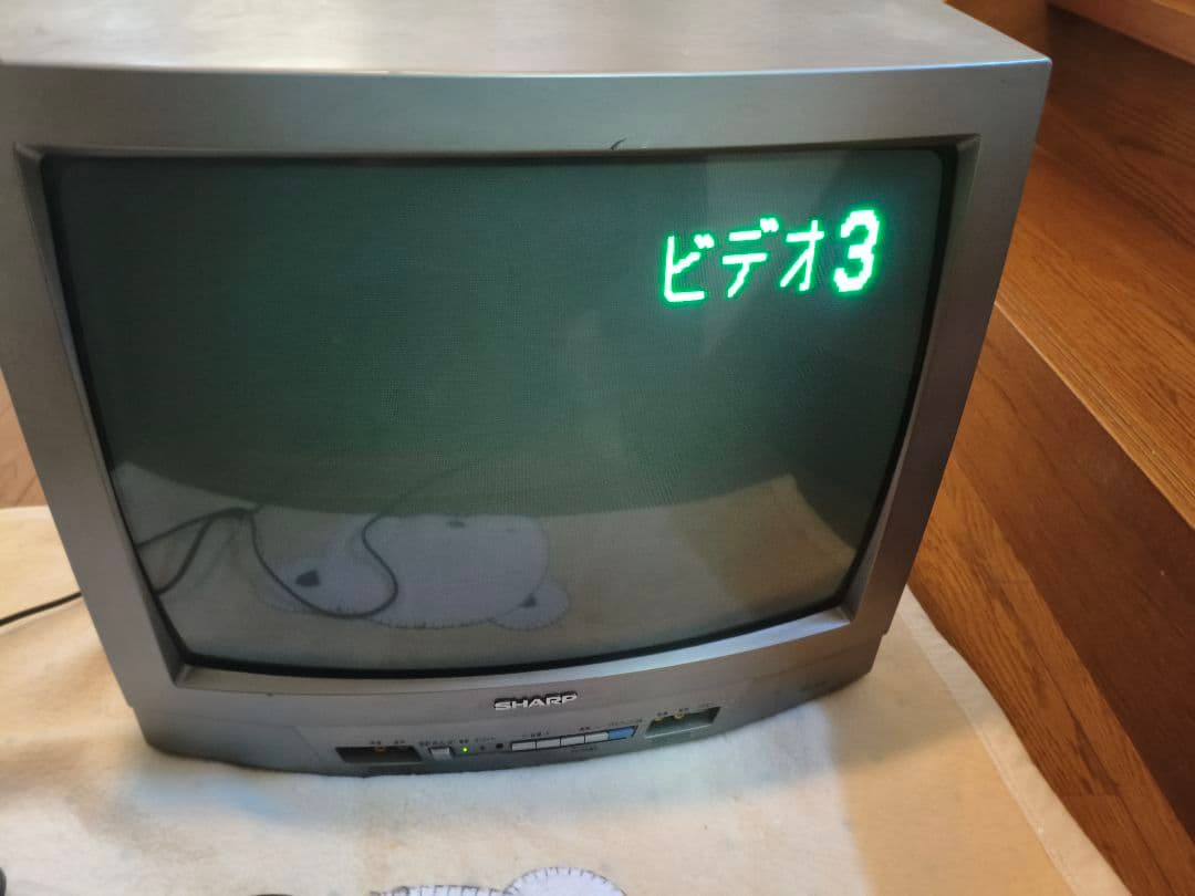 通電確認済み ジャンク SHARP シャープ 20c-gm1 ブラウン管テレビ