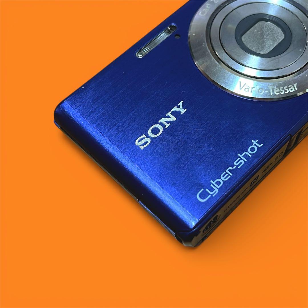 オマケ付き箱付き動作確認済‼️ソニーサイバーショットW550ブルー