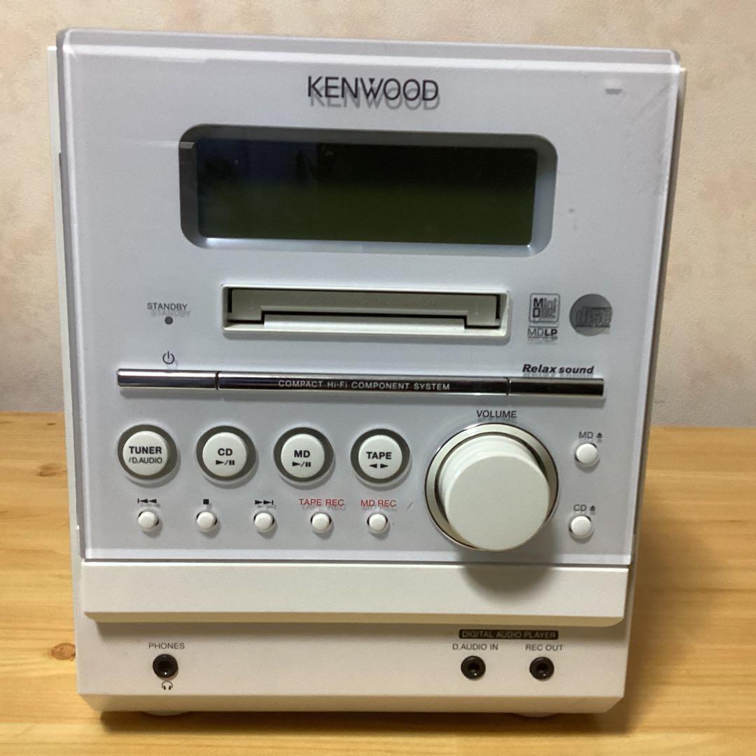 KENWOOD RXD-SZ3MD ミニコンポ アンテナ付 カセットNG - メルカリ