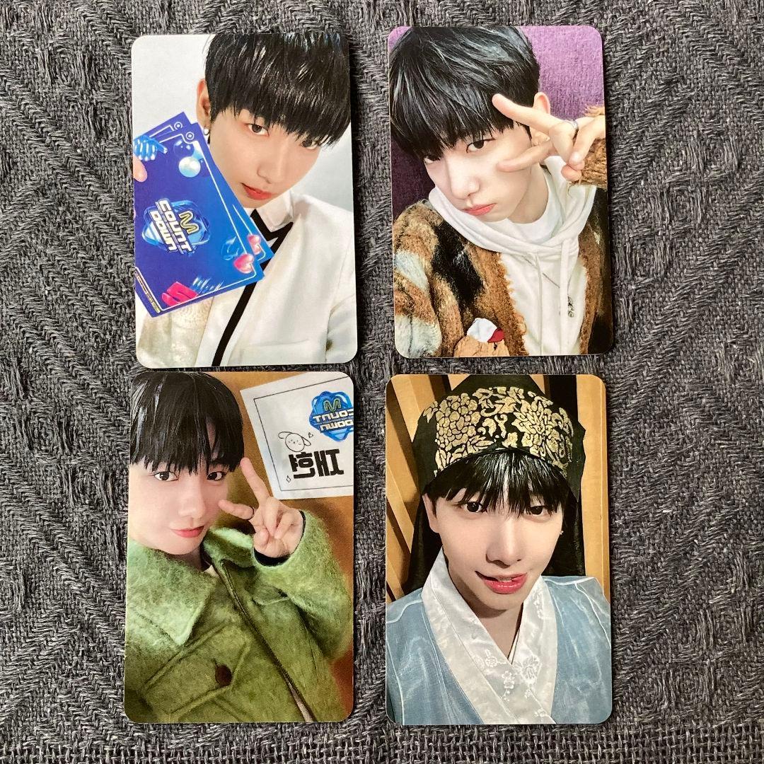 韓国 BOYNEXTDOOR ジェヒョン MC 人気歌謡 ボネクド 4枚トレカ BOYNEXTDOOR 19.99 ジェヒョントレカ4枚セット - メルカリ