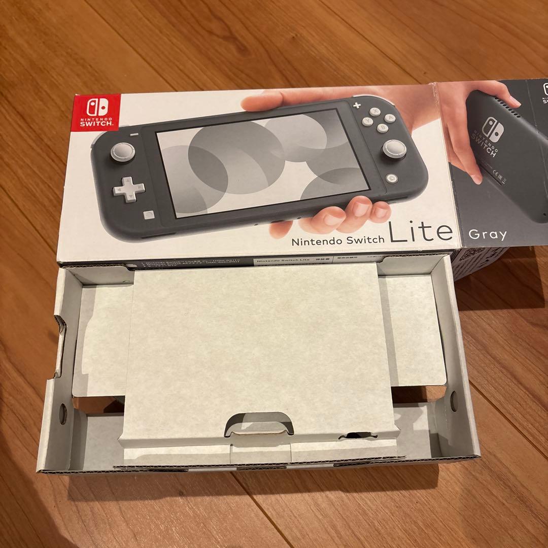 空箱 Nintendo Switch Liteグレー - メルカリ