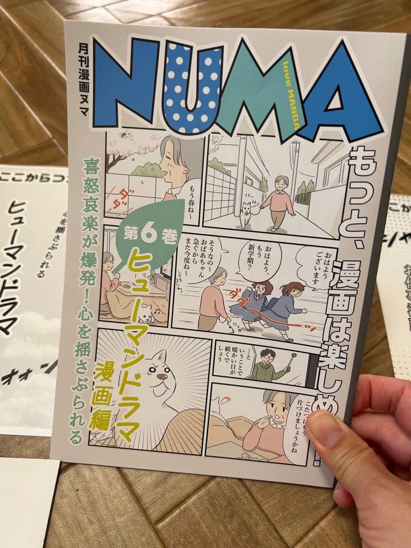フェリシモ　漫画ヌマ　6回分