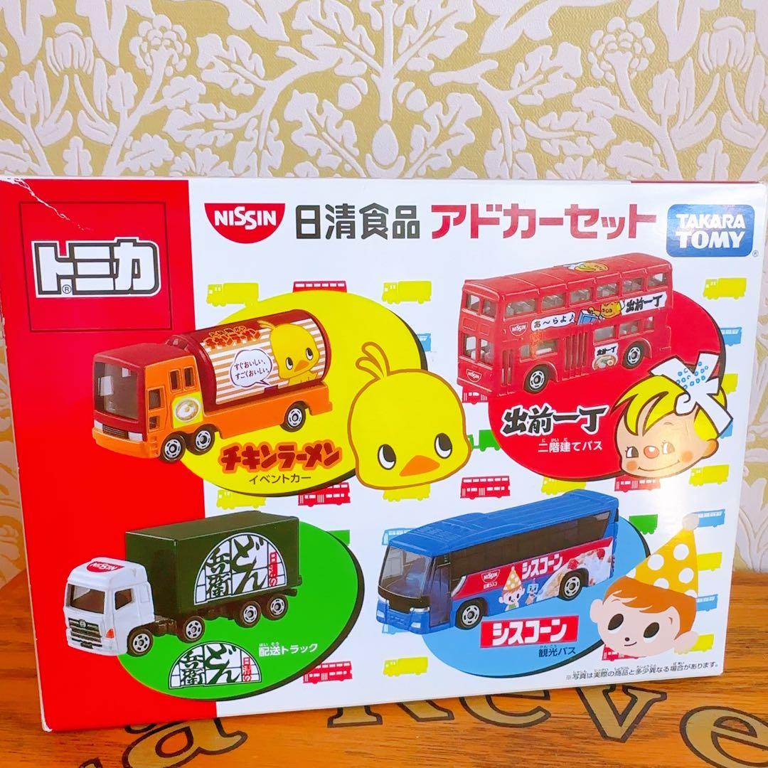 希少　新品未使用　トミカ アドカーセット 日清食品キャラクター 希少 新品未使用 トミカ アドカーセット 日清食品キャラクター 希少