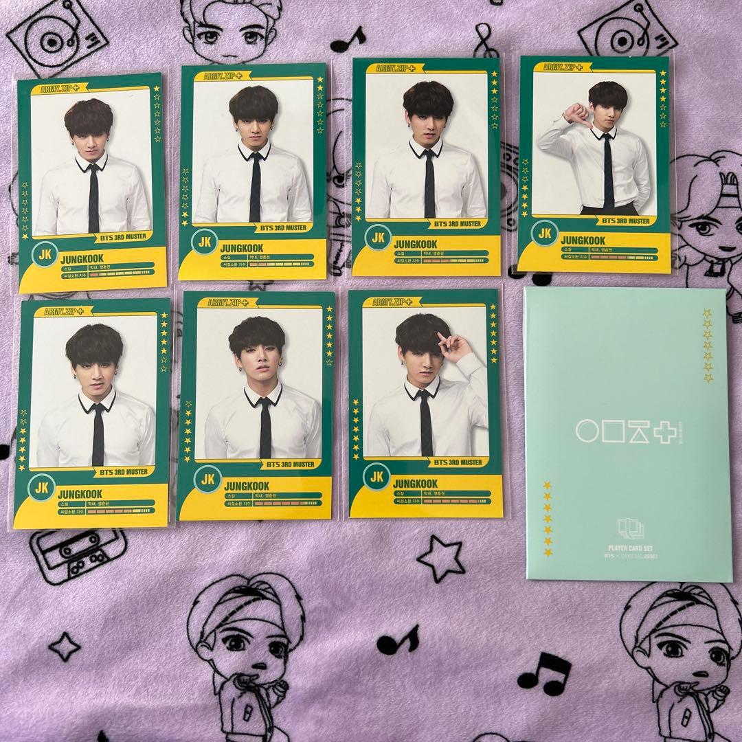 BTS 3rd muster プレイヤーカード JungKook グク - メルカリ