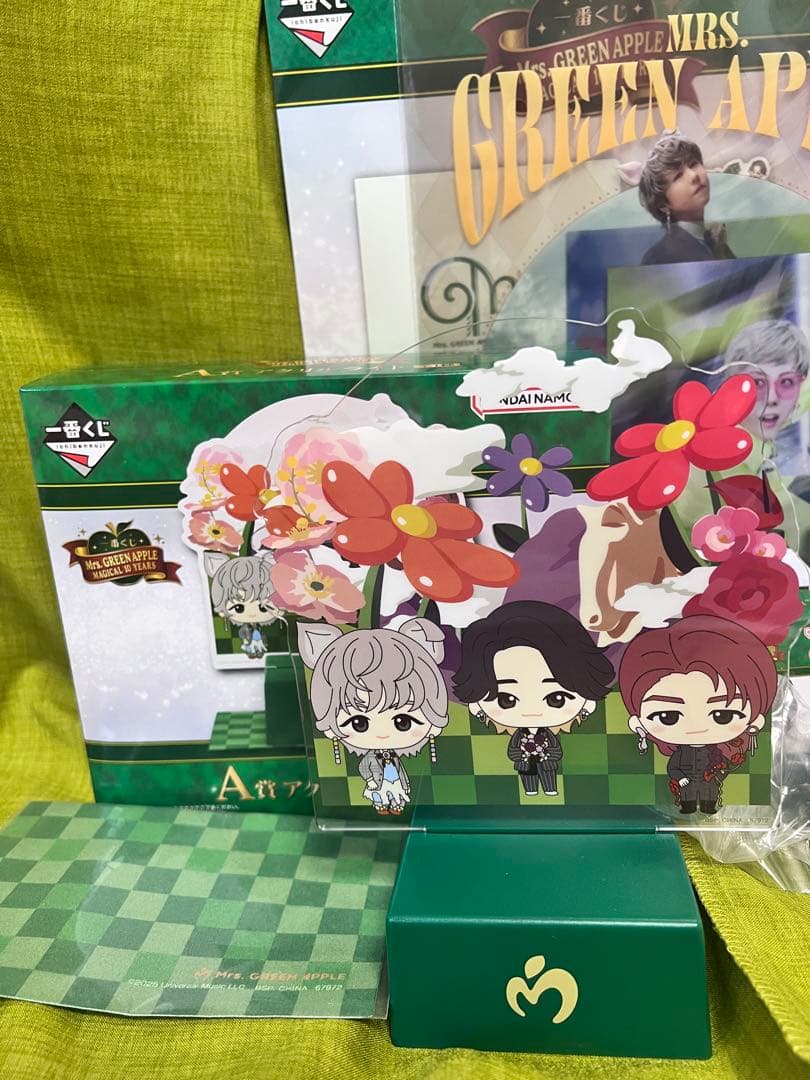 Mrs. GREEN APPLE アクリル セット ミセス 1番くじ くじ - メルカリ