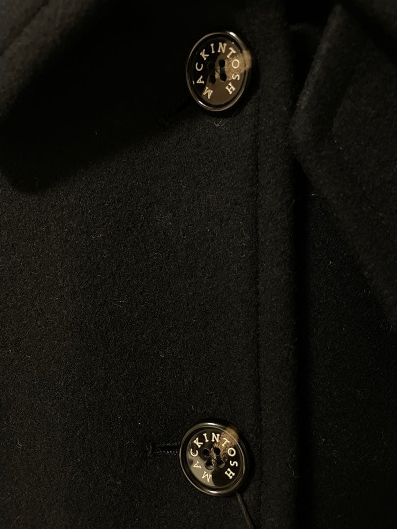 最安値 2025新作 マッキントッシュ HUMBIE ウールコート 6 ネイビー