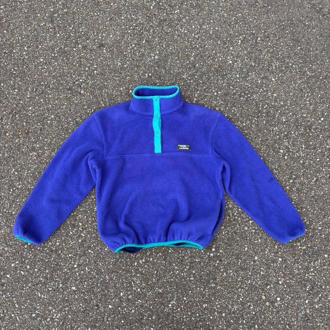 早い者勝ち 80s 希少 USA製 L.L.Bean スナップT 短丈 山タグ