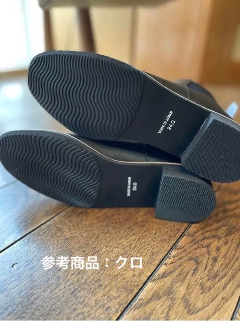 SALE！新品レシピRecipe バックゴアブーツ　23.5cm　グレージュ