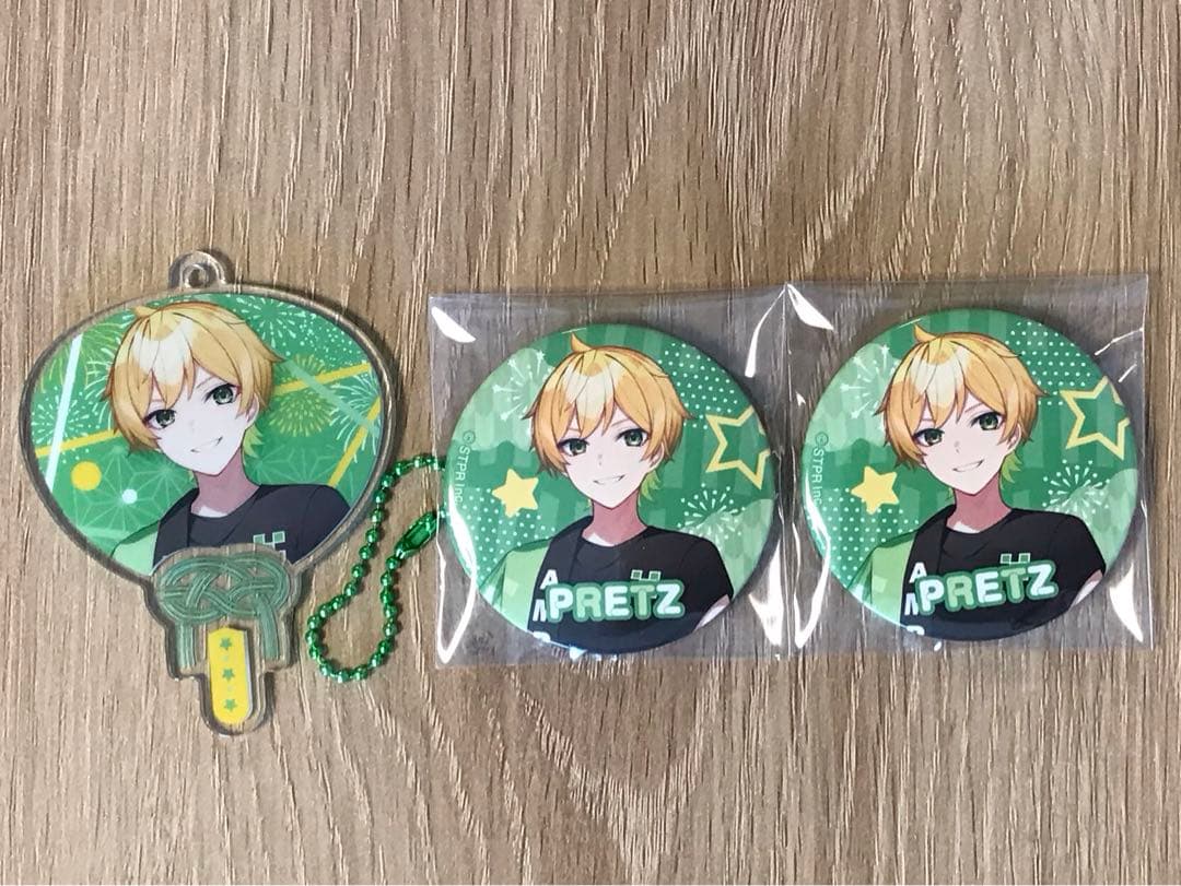 AMPTAKxCOLORS ぷりっつ Summer 法被 缶バッジ アンプタック - メルカリ