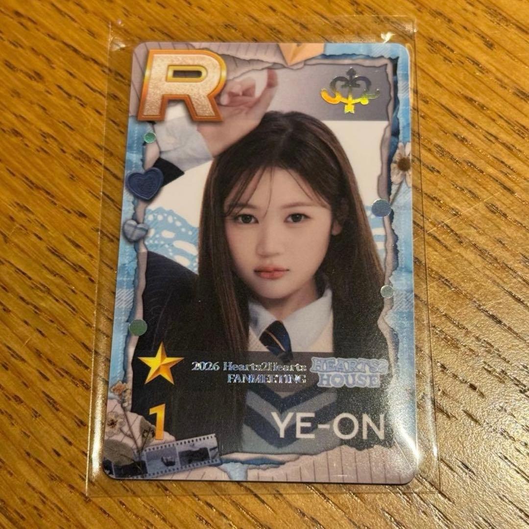 Hearts2Hearts 韓国 ペンミ SUPERSTAR トレカ イェオン - メルカリ