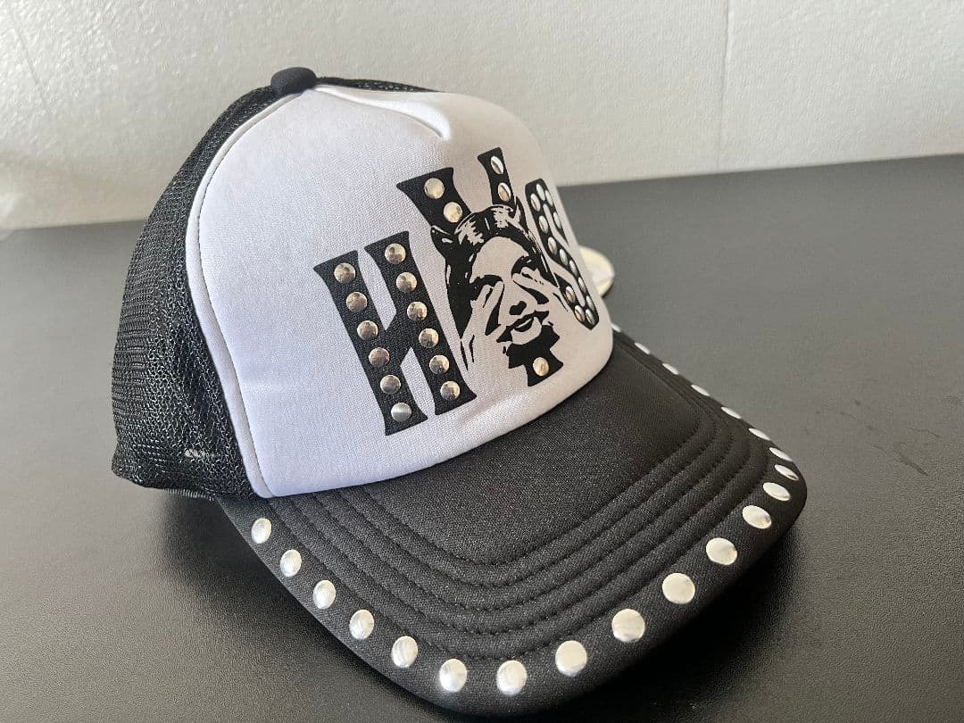 【新品未使用】ヒステリックグラマー　スタッズメッシュキャップ -24