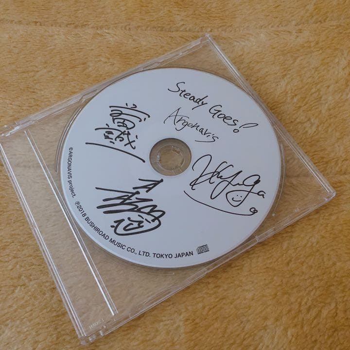 Argonavis 直筆サイン入りCD アルゴナビス 直筆サイン付き CD・ステッカー - メルカリ