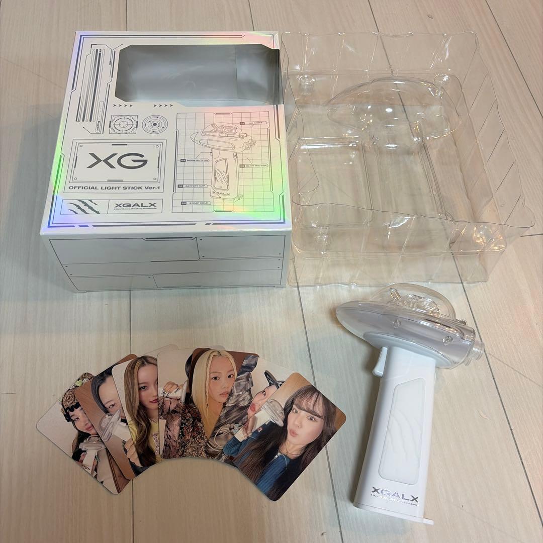 即発送 XG OFFICIAL LIGHT STICK ペンライト トレカセット - メルカリ
