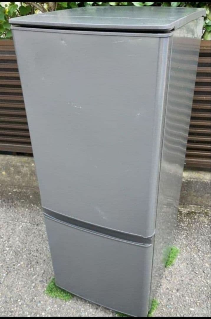 特価三菱冷凍冷蔵庫146L 3段ガラスシェルフLED照明自動霜取り機能付20年製 三菱電機 冷蔵庫 146L 右開き 2ドア 48cm 一人暮し向け フルフラット