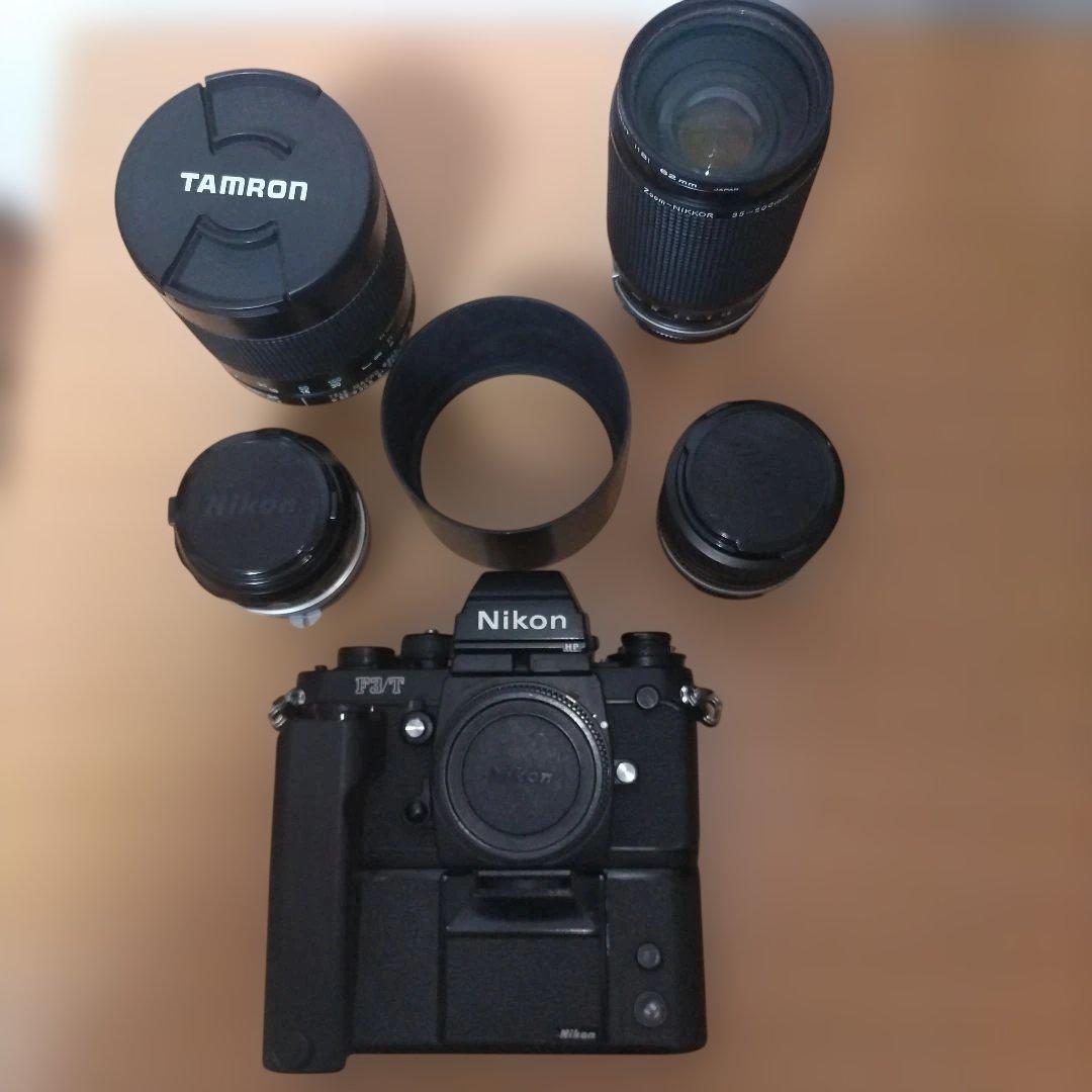 Nikon F3/T チタン レンズ・モータードライブセット - メルカリ
