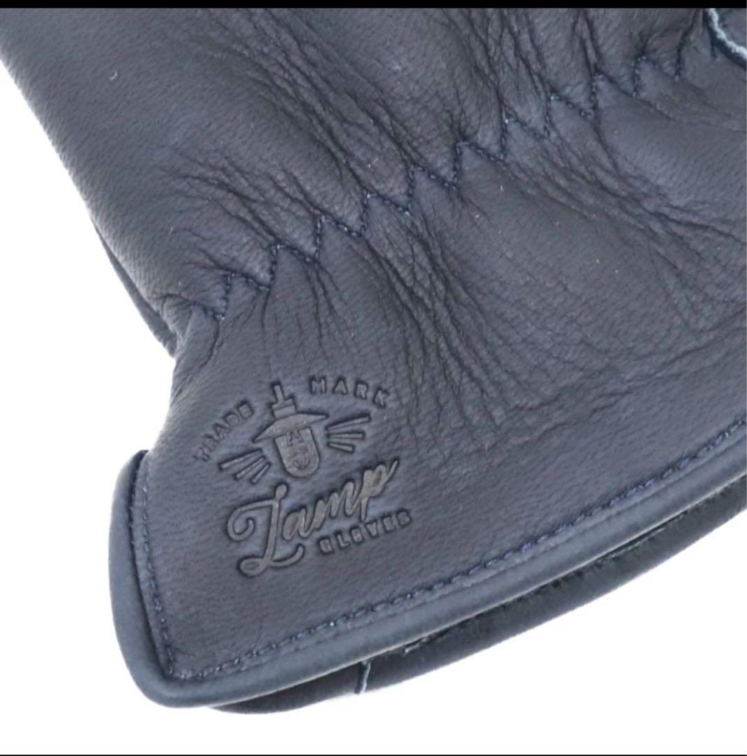 Lamp gloves -Winter glove- Navy　Mサイズ