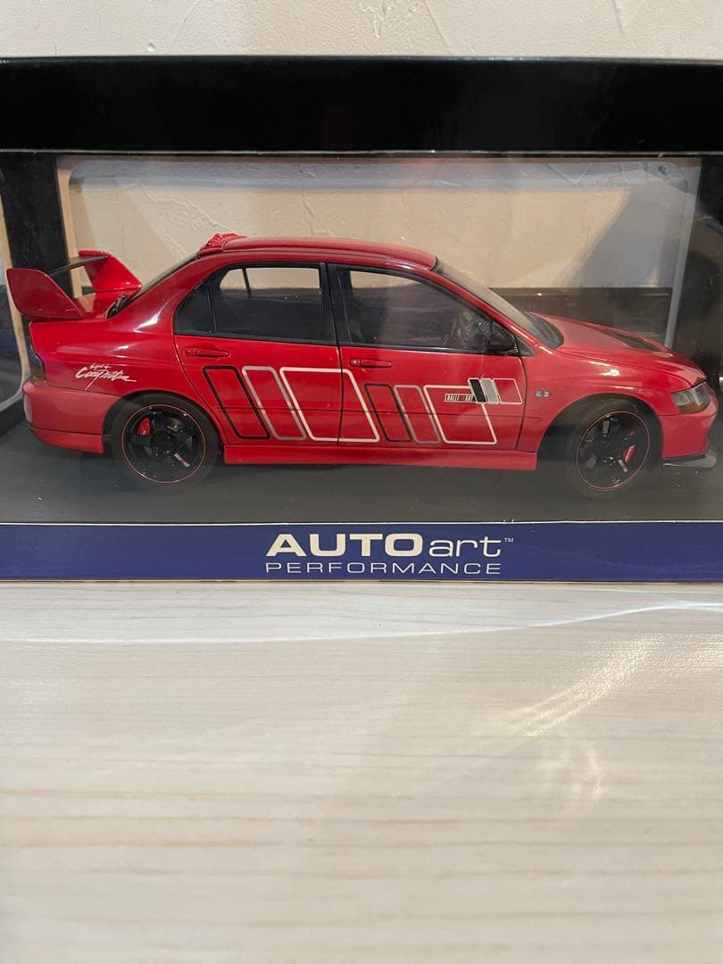 希少】オートアート 1/18 三菱 ランサーエボリューション Ⅸ ラリー