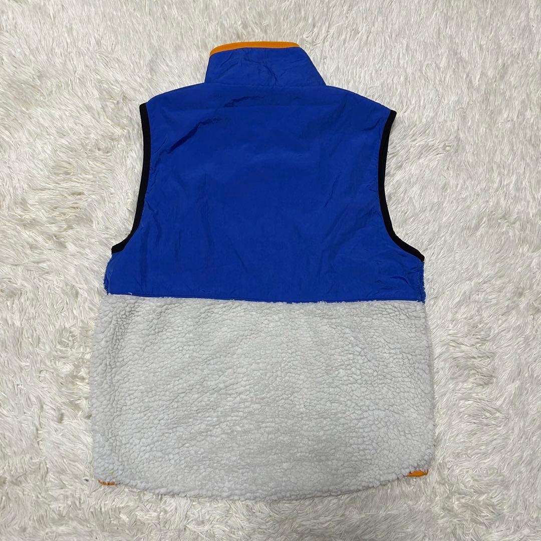 NIKEナイキ ボアベスト ブルー フリースベスト ポケットファスナー
