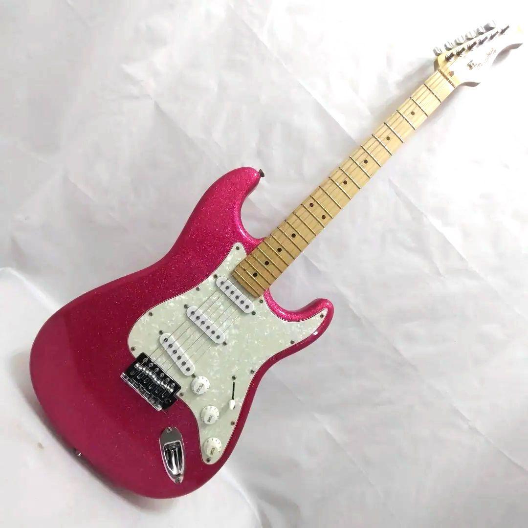 レアカラー！Bacchus ピンクラメ ストラト 大村孝佳