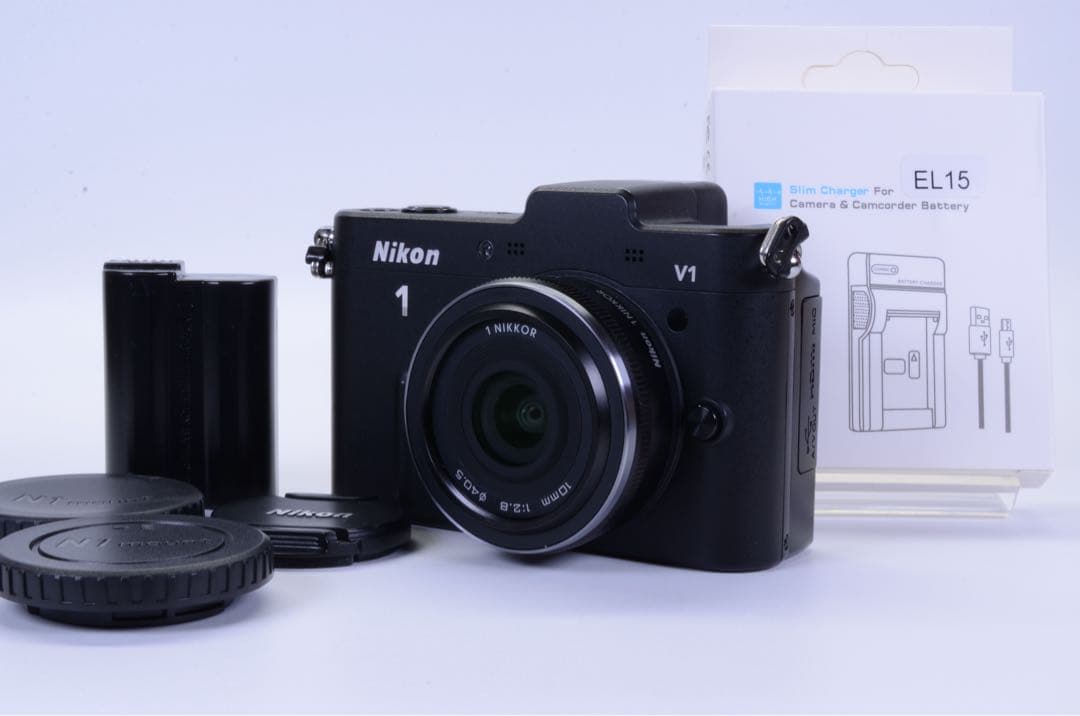 Nikon 1 V1 ブラック 10mm単焦点レンズセット｜ショット数1209回 Nikon 1 V1 ブラック 10mm単焦点レンズセット｜ショット数1209回