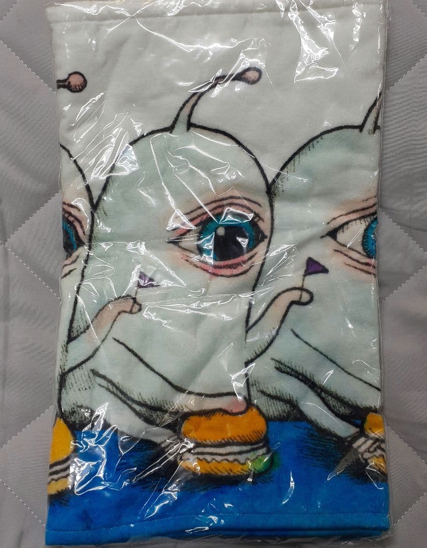 ヒグチユウコ ひとつめ内職工場 フェイスタオル ボリス雑貨店 ひとつめ