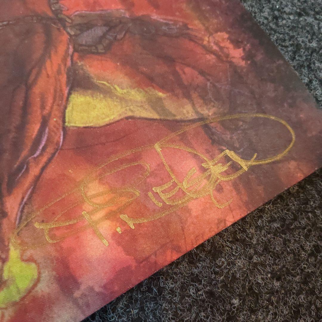 意志の力 プレイマット サイン入り MTG Terese Nielsen