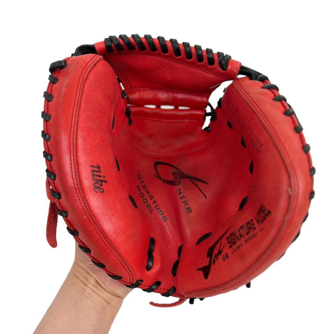 希少レア物» NIKE ナイキ 城島健司モデル 軟式キャッチャーミット