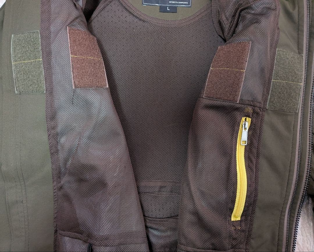 POWERAGE FURライダース オリーブグリーン L 中古 パワーエイジ - メルカリ