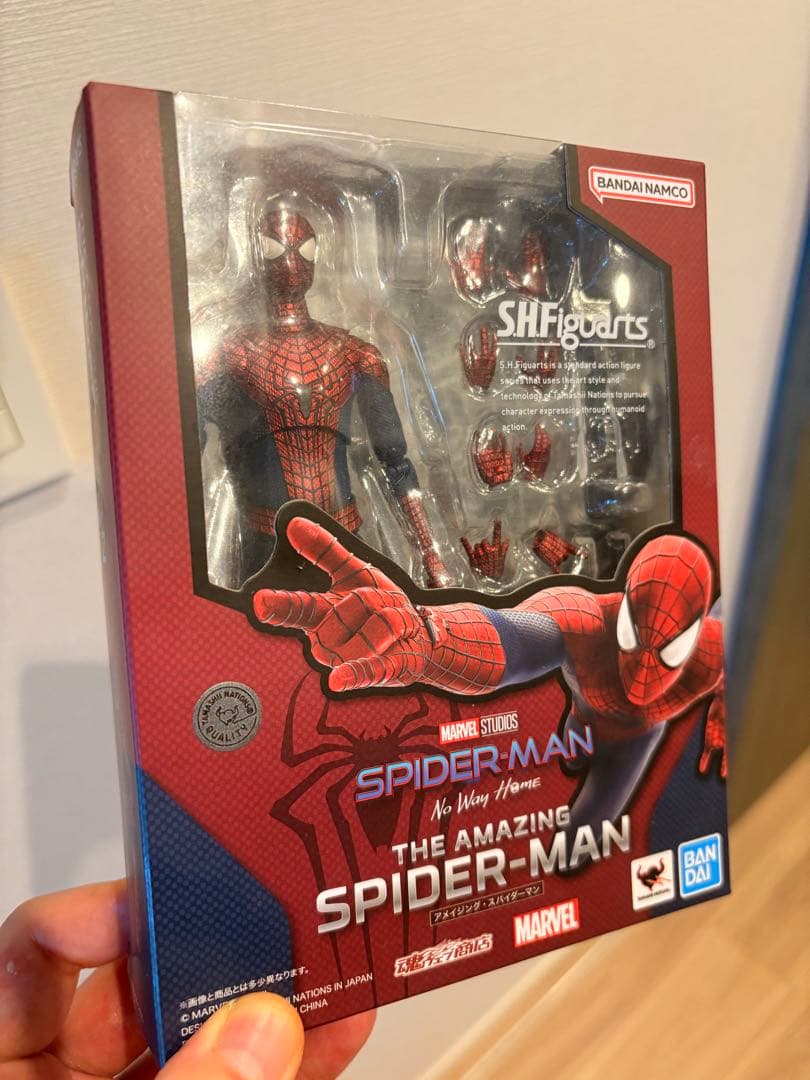 s.h.figuarts フィギュアーツ アメイジング・スパイダーマン開封