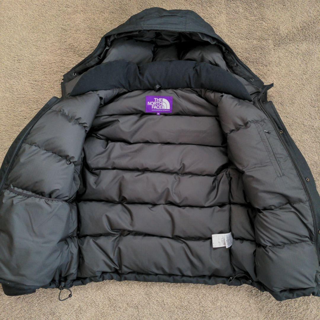 ザ ノースフェイス パープルレーベル nd2266n ブラック ダウン m
