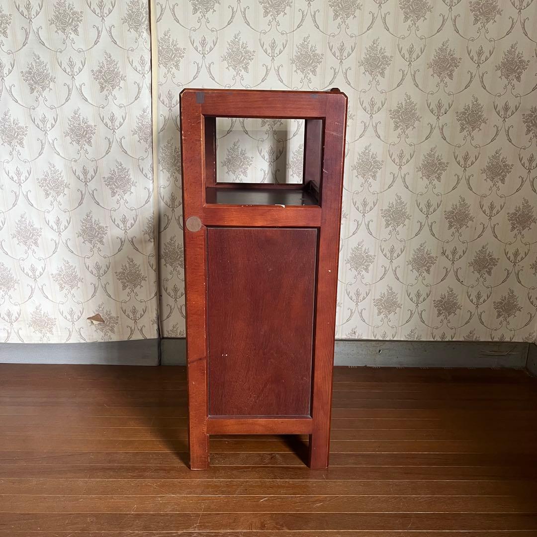 アンティーク】カリモク 電話台 FAX台 花台 飾り台 古家具 古民家