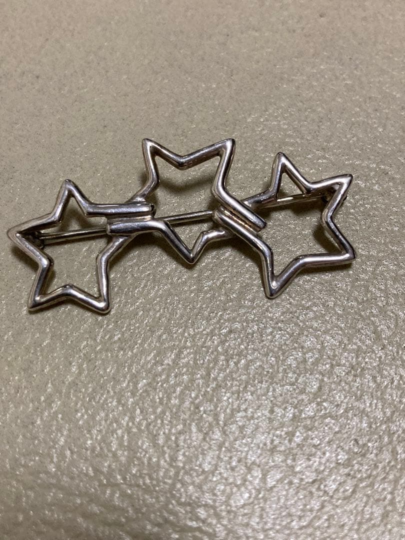 ティファニー　 Tiffany & Co スリースター　ブローチ　シルバー925 楽天市場】ティファニー ブローチ トリプルスター SV スターリング