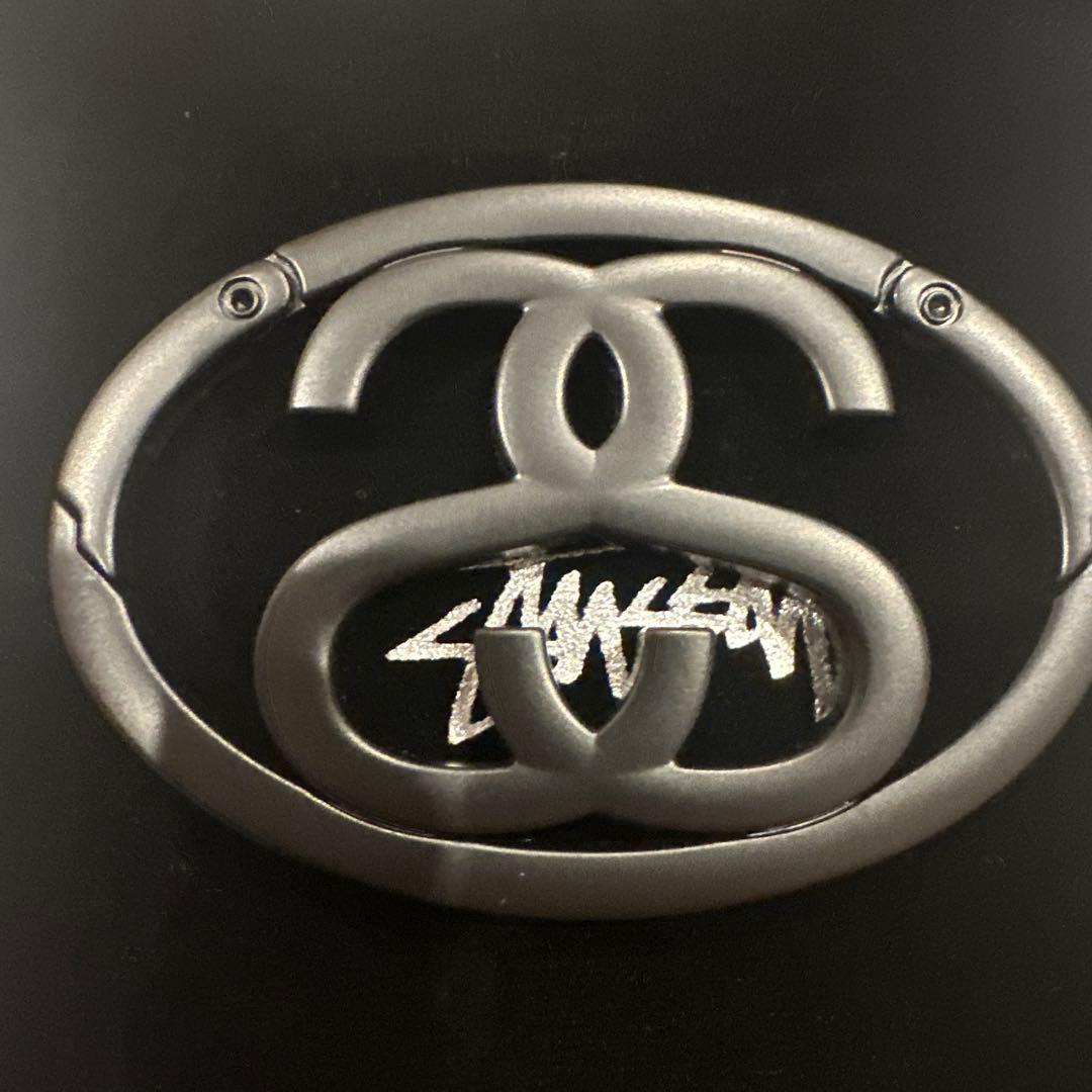 STUSSY SS LINK CARABINER BLACK 黒 - メルカリ