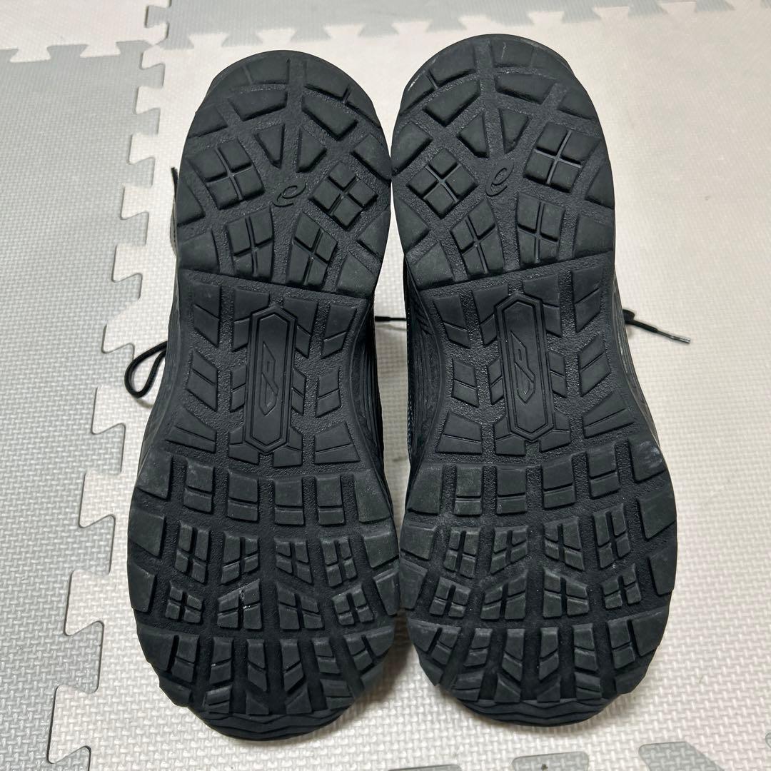 アシックス 安全靴 ブーツ ウィンジョブCP405ブラック 26.5cm