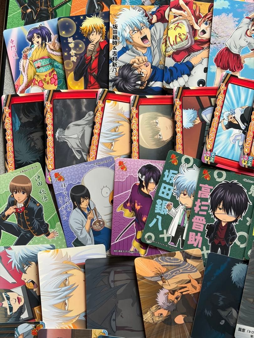 銀魂 カード まとめ売り 160枚セット コレクション 神威 沖田総悟 坂田