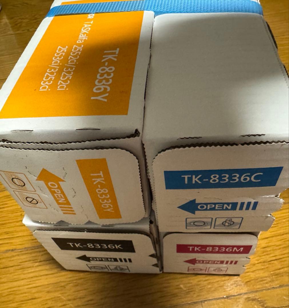 京セラ トナーカートリッジTK-8336（K/Y/M/C）4色 Amazon.co.jp: 【Amazon.co.jp限定】京セラ用 TK-8336 【4色セット】TK