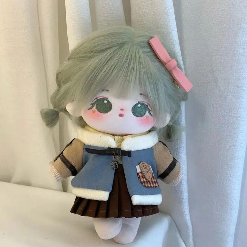 マルナ かわいい 20cm ぬいぐるみ 無属性 着せ替え人形ドール 内気な