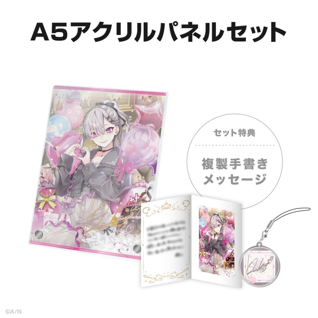 健屋花那　誕生日グッズ　A5アクリルパネルセット　新品未開封 健屋花那 誕生日グッズ A5アクリルパネル 2024 - メルカリ