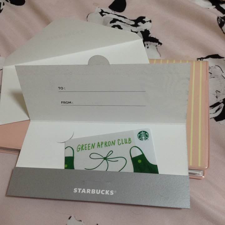 スターバックス カード パートナー 限定 グリーンエプロンカード