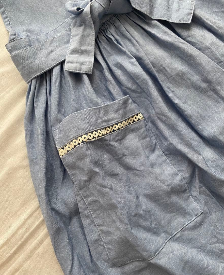 ラルフローレン エプロン 杏 アディソンシャンブレイ - メルカリ