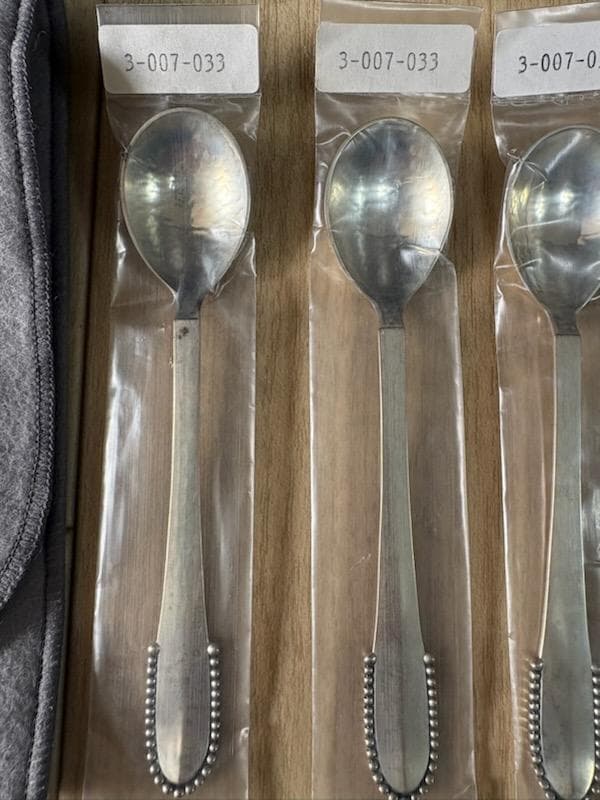 未開封】GEORG JENSEN ジョージジェンセン ティスプーン 4本セット