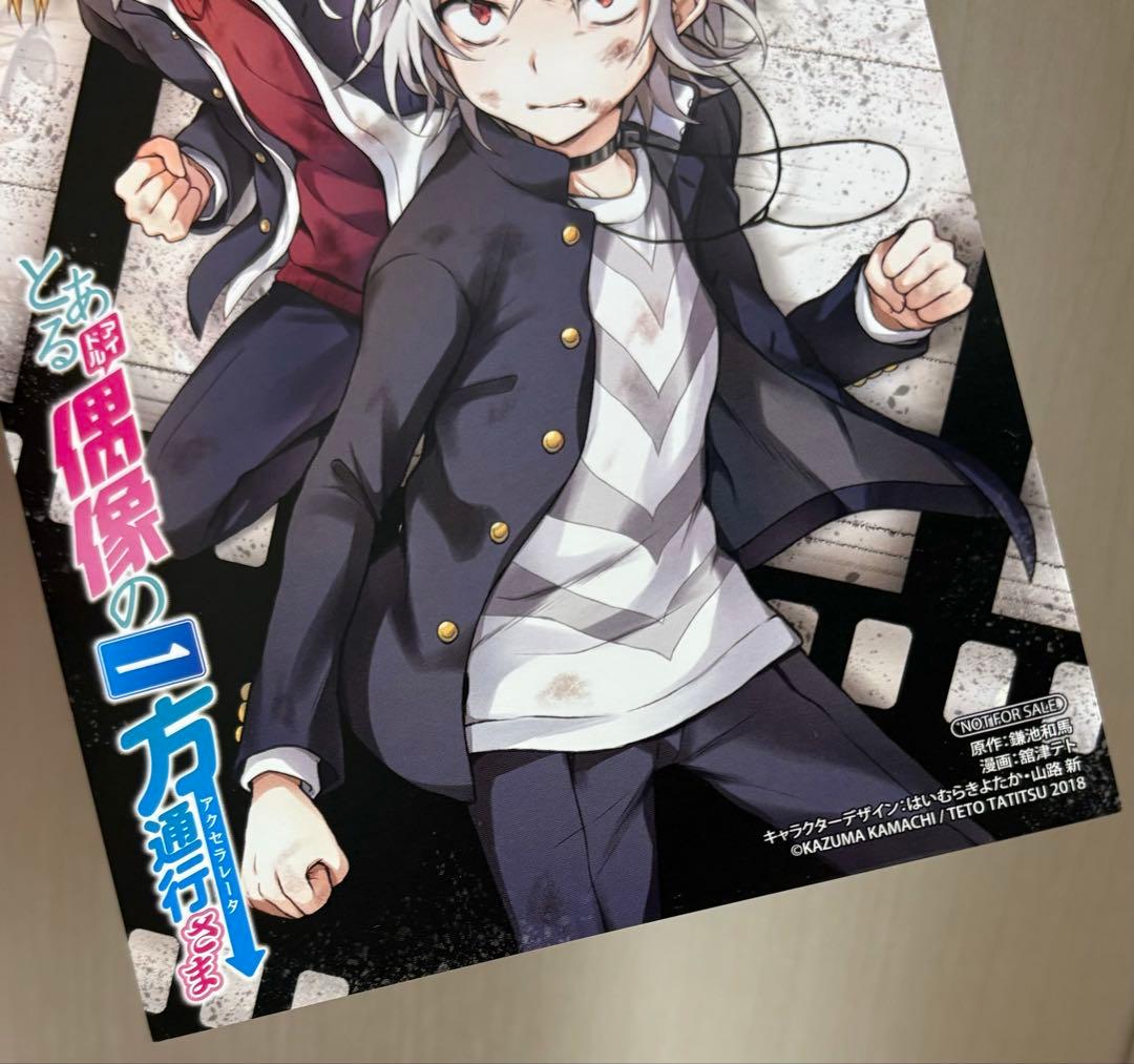 とある偶像の一方通行さま 特典 イラストカード アクセラレータ 垣根