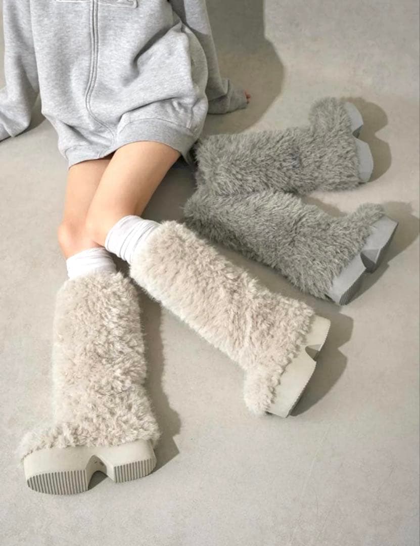 【完売品】Darichダーリッチ ミックスファーロングブーツ ミックスファーロングブーツ – Darich (ダーリッチ)