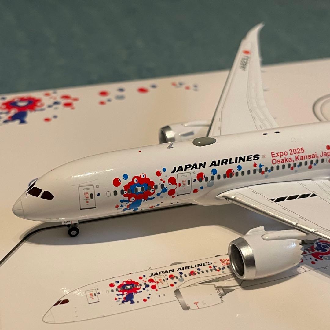 JAL 787-8 日本航空 EXPO 2025 JA823J jc 1:400 安い 通販