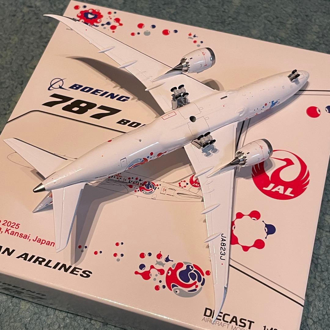 JAL 787-8 日本航空 EXPO 2025 JA823J jc 1:400 安い 通販