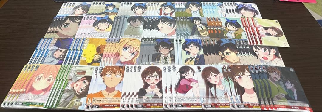 WS ヴァイス　彼女お借りします　かのかり　ほぼRR以下4コン＋TDオマケ　旧段