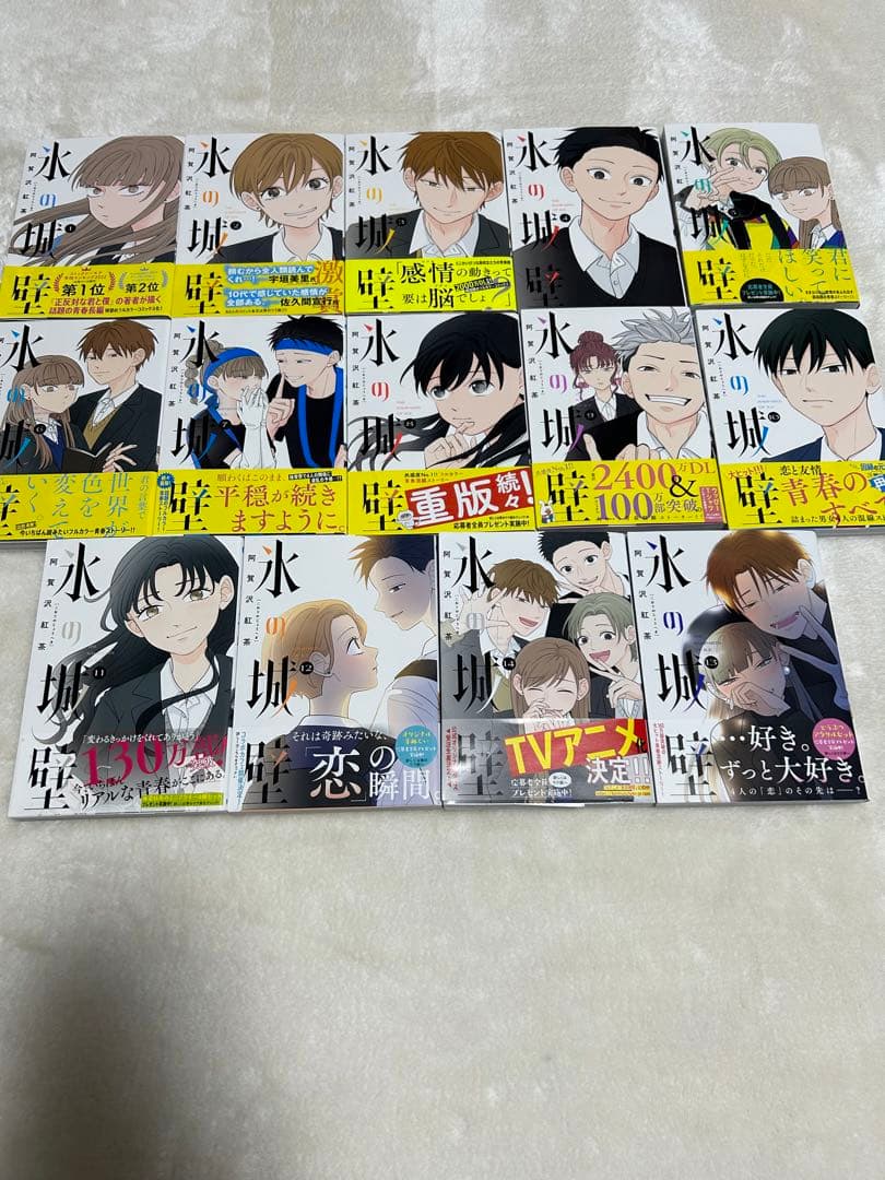 氷の城壁 全巻セット(1〜14) 阿賀沢紅茶-購入特典